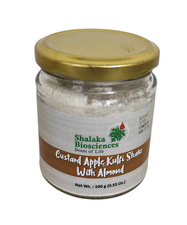 Custard Apple Kulfi Shake with Almond