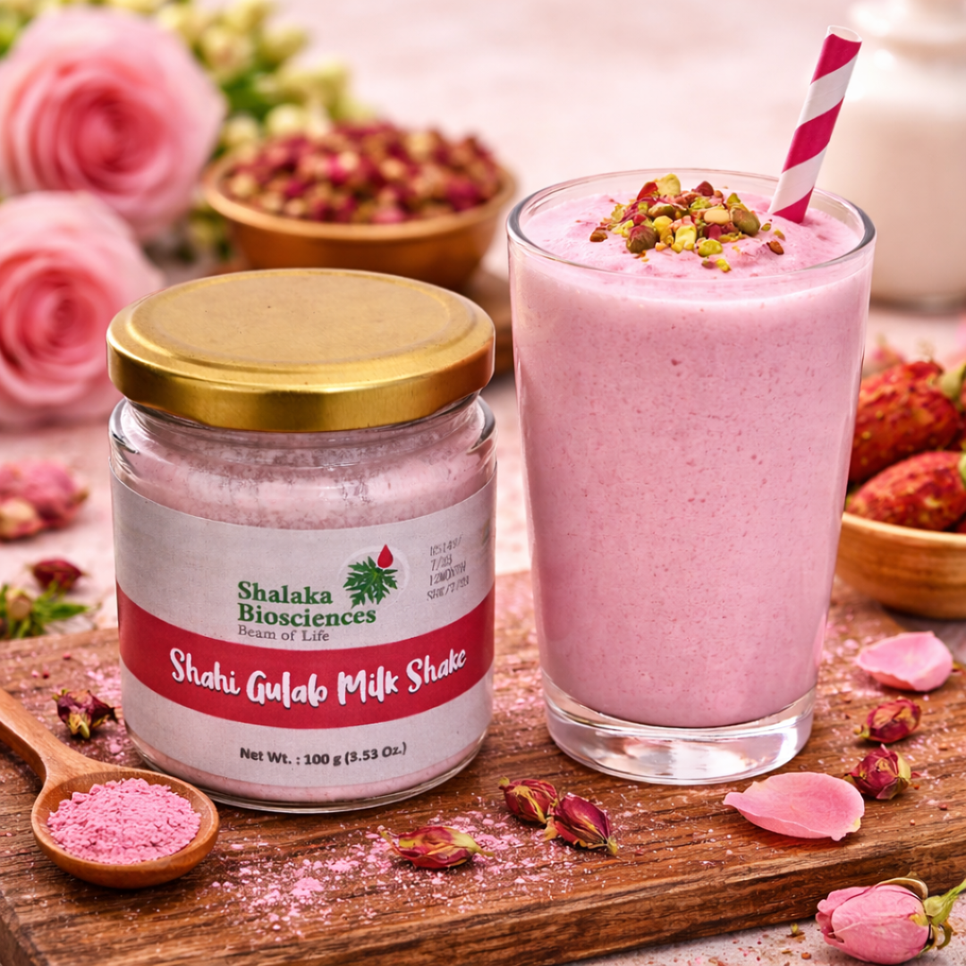 Shahi Gulab Milk Shake