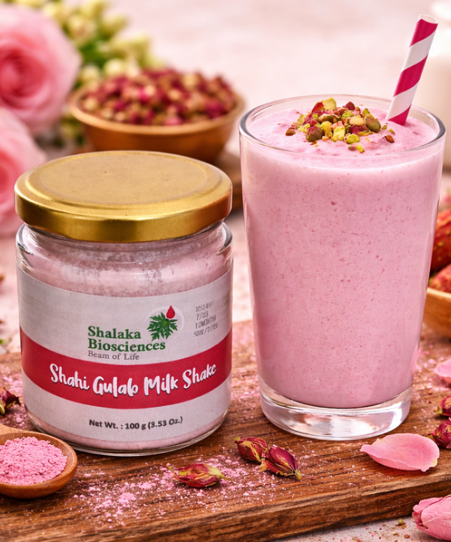 Shahi Gulab Milk Shake