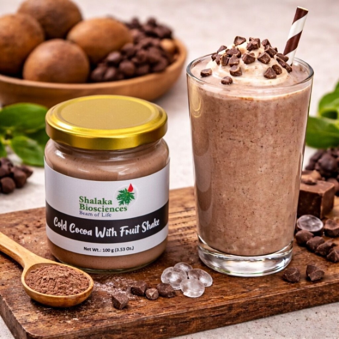 Cold Cocoa With Fruit Shake