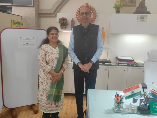 Vice Chancellor, KBCNMU – Dr. V. L. Maheshwari