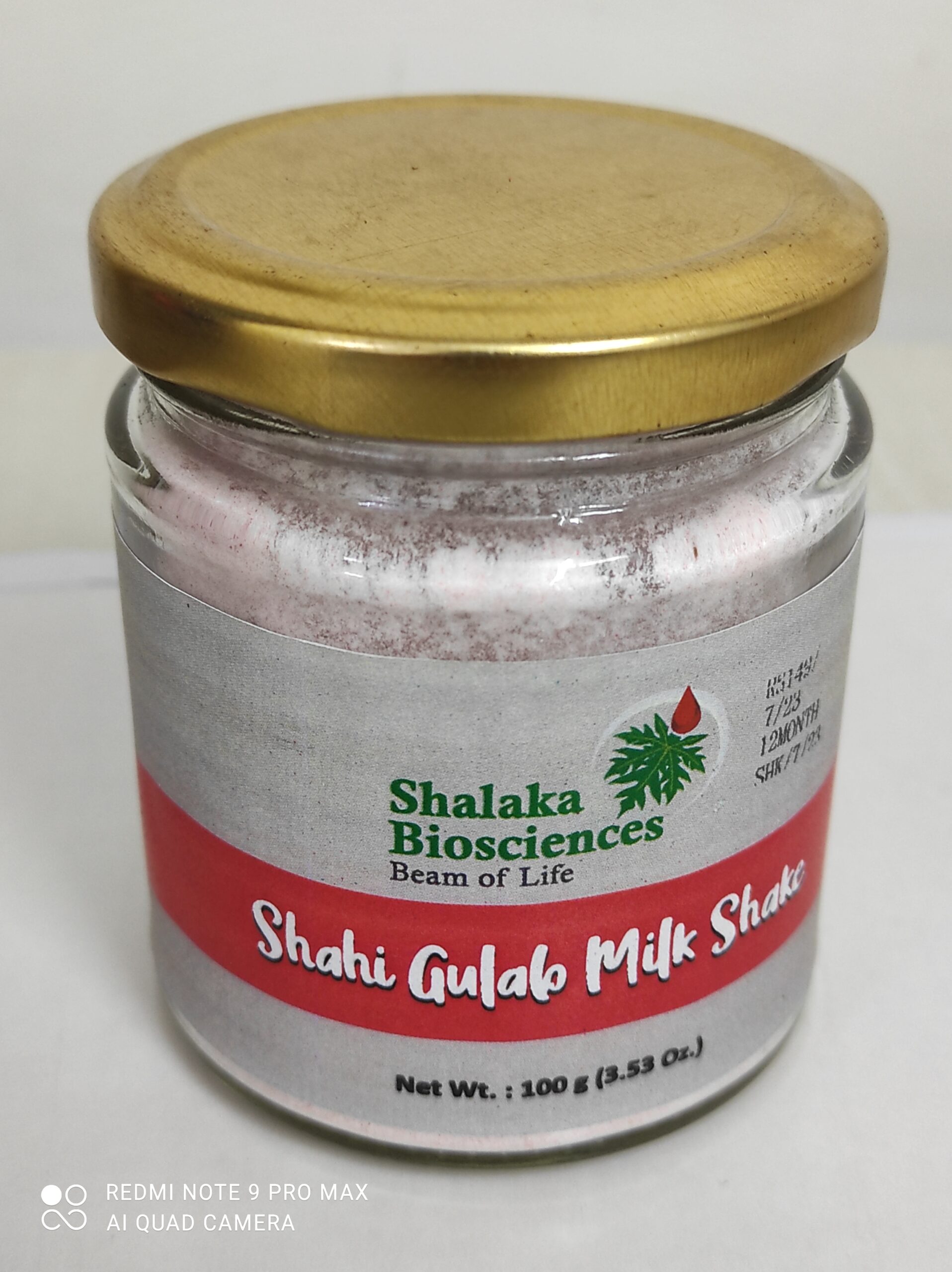 Shahi Gulab Milk Shake